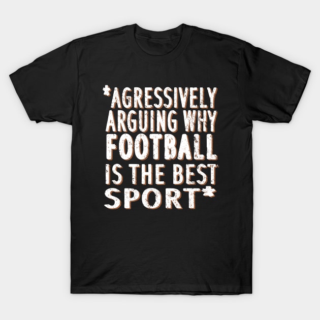 American football tackle quarterback gift idea T-Shirt by FindYourFavouriteDesign